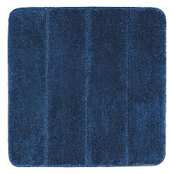 Tmavě modrá koupelnová předložka Wenko Steps, 55 x 65 cm