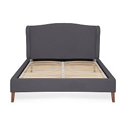 Tmavě modrá postel Vivonita Windsor Linen, 200 x 160 cm