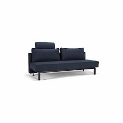 Tmavě modrá rozkládací pohovka Innovation Sly Sofa Bed Mixed Dance Blue