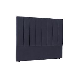 Tmavě modré čelo postele Cosmopolitan Los Angeles, šířka 200 cm