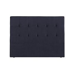 Tmavě modré čelo postele Kooko Home Basso, 120 x 140 cm