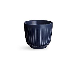 Tmavě modrý porcelánový hrnek Kähler Design Hammershoi, 200 ml