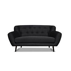 Tmavě šedá pohovka pro dva Cosmopolitan design Hampstead