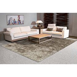 Tmavě šedý koberec Arte Espina Grace Shaggy, 80 x 150 cm