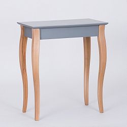 Tmavě šedý konzolový odkládací stolek Ragaba Console, délka 65 cm