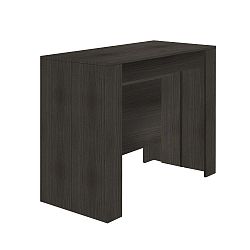 Tmavě šedý rozkládací konzolový stolek Evergreen House Granada