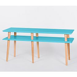 Tmavě tyrkysový konferenční stolek Ragaba Mugo, délka 119 cm