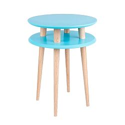 Tmavě tyrkysový konferenční stolek Ragaba UFO, ⌀ 45 cm