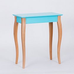 Tmavě tyrkysový odkládací stolek Ragaba Console, délka 65 cm