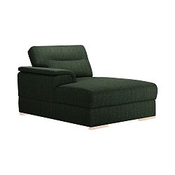 Tmavě zelená lenoška Stella Cadente Maison Madeiro, levá strana