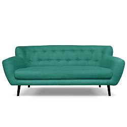Tmavě zelená pohovka pro tři Cosmopolitan design Hampstead