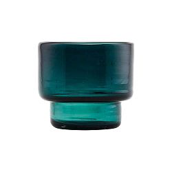 Tmavě zelený svícen na čajovou svíčku House Doctor Mute