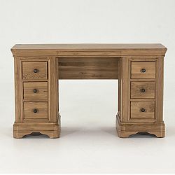 Toaletní stolek z dubového dřeva VIDA Living Carmen