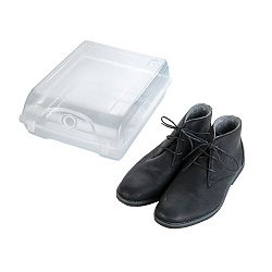Transparentní úložný box na boty Wenko Smart, šířka 29 cm