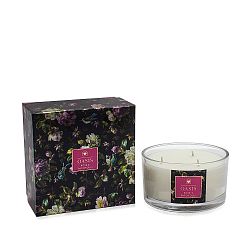 Tříknotová svíčka s vůní růže a pačuli Bahoma London Oasis Renaissance, 40 hodin hoření