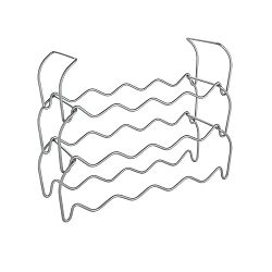 Třípatrový držák na 12 lahví vína Metaltex Wine, délka 45 cm