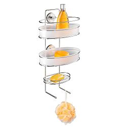 Třípatrový stojan bez nutnosti vrtání Wenko Vacuum-Loc, až 33 kg