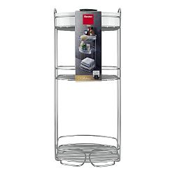 Třípatrový stojan do koupelny Metaltex, výška 65 cm