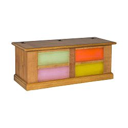 Truhla s barevnými zásuvkami Evergreen House Chest