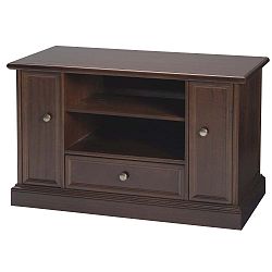 TV komoda v dekoru ořechového dřeva Rowico, délka 90 cm