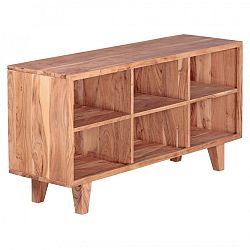 TV komoda z masivního akáciového dřeva Skyport Cristal