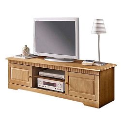 TV komoda  z masivního borovicového dřeva  Støraa Caroline
