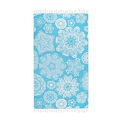 Tyrkysová hammam osuška Kate Louise Isabella, 165 x 100 cm