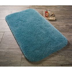 Tyrkysová koupelnová předložka Confetti Bathmats Miami, 50 x 57 cm