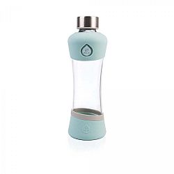 Tyrkysová skleněná láhev z borosilikátového skla Equa Active Mint, 550 ml