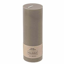 Tyrkysově modrá svíčka Eco candles by Ego dekor Friendly, doba hoření 60 h