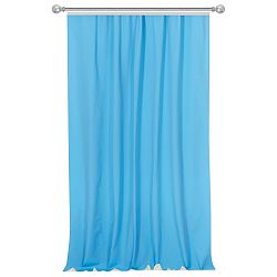 Tyrkysově modrý závěs Apolena Simply Blue, 170 x 270 cm
