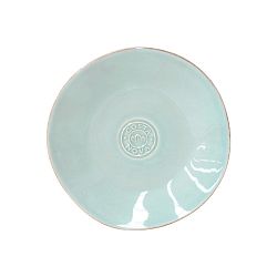 Tyrkysový kameninový talíř na pečivo Costa Nova, Ø 16 cm