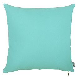 Tyrkysový povlak na polštář Apolena Plane, 41 x 41 cm