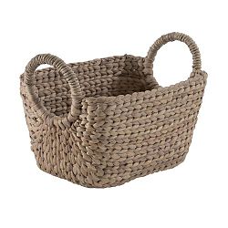 Úložný koš z mořské trávy Compactor, 23 x 26 x 40 cm