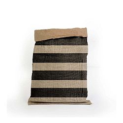 Úložný koš z recyklovaného papíru Surdic Yute Stripes