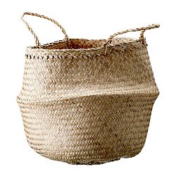 Úložný košík z mořské trávy Bloomingville Basket, ø 40 cm