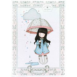 Utěrka z bavlny Santoro London Gorjuss Puddles Of Love, 50 x 70 cm