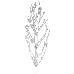 Vánoční dekorace ve tvaru zasněžené větve Ego dekor, výška 1 m