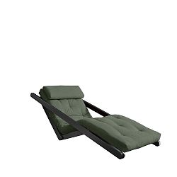 Variabilní lenoška Karup Design Figo Black/Olive Green