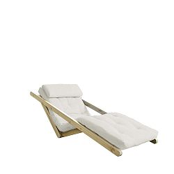 Variabilní lenoška Karup Design Figo Natural Clear/Creamy