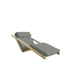 Variabilní lenoška Karup Design Figo Natural Clear/Grey