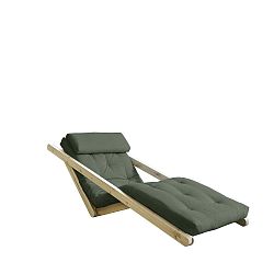 Variabilní lenoška Karup Design Figo Natural Clear/Olive Green