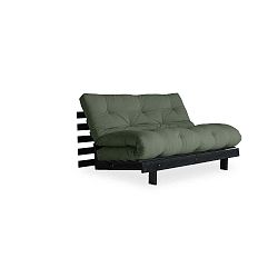 Variabilní pohovka Karup Design Roots Black/Olive Green