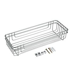 Velká obdélníková polička Metaltex Cuba L, délka 30 cm