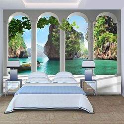 Velkoformátová tapeta Bimago On The Terrace, 350 x 245 cm