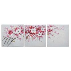 Vícedílný ručně malovaný obraz Mauro Ferretti Peach, 180 x 60 cm