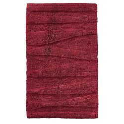 Vínově červená koupelnová předložka Zone Flow, 50 x 80 cm