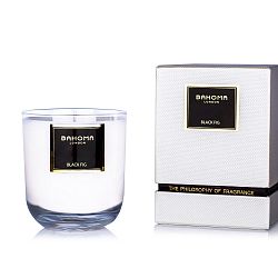 Vonná svíčka ve skle s vůní černého fíku Bahoma London, 75 hodin hoření