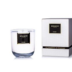 Vonná svíčka ve skle s vůní jasmínu Bahoma London, 75 hodin hoření