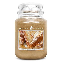 Vonná svíčka ve skleněné dóze Goose Creek Francouzský toast, 150 hodin hoření